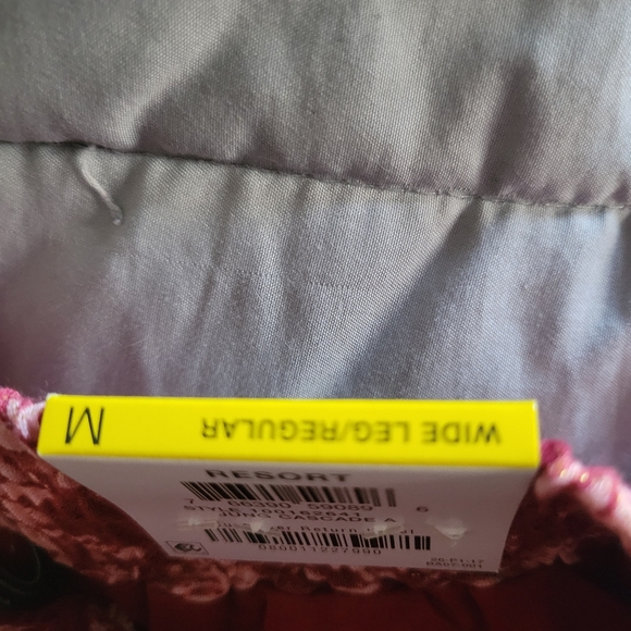 INC International Concepts Botanical Print Wide Leg Pants New - Picture 10 of 11